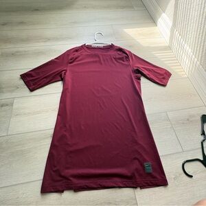 Nike Burgundy active shirt